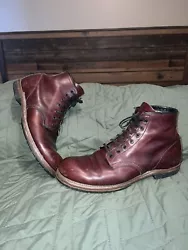 Red Wing Heritage Beckman Black Cherry 9011 Rare 12D. Factory 1st not seconds Boots are used and broken in but still...