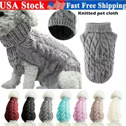 1 x Pet Sweater. Made of acrylic fibers material, it is comfortable for your dog to wear. Our goal is. Actual color...