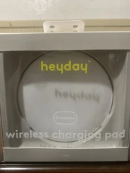 Heyday Qi Wireless 5W Charging Pad White with USB Cable.