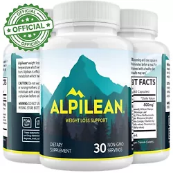 OFFICIAL ALPILEAN. Alpilean™ is unlike anything youve ever tried or experienced in your life before. AUTHENTIC...