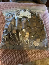 Approximately 3,480 Pennie’s (145 Pennies in a pound x 24 pounds = 3,480 Pennies.) All are circulated. They will be...