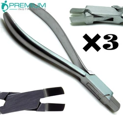 Dental Arch Bending Pliers 5”, Net Weight is 2.54 oz.: Designed for placing first, second and third order bends. 050