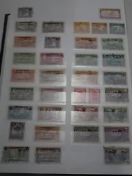 On retrouve 35 timbres neufs avec charnieres et obliteres. Voici un joli lot de timbres du Grand Liban ( ancienne...