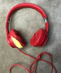 For Parts/ Repair Beats Red Solo 2 Headphones. One ear not working. Condition is 