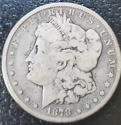 # 56 - 1878 CC MORGAN SILVER DOLLAR. Rare First Year Carson City Mint.