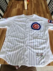 Chicago Cubs Kris Bryant #17 Stitched Jersey Majestic 2XL (size 56).