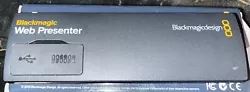 Blackmagic FAÇADE NU. WEB PRÉSENTER.
