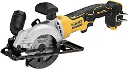 DEWALT ATOMIC 20V MAX Brushless 4-1/2 in. Cordless Circular Saw (Tool Only). Bevel gear design ensures that you can cut...