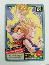 Carddass Bandai 1996. Dragon Ball le grand combat.