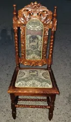 Design Toscano Charles II Side Chair.