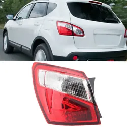 (Left Rear Side Outer Tail Light Lamp Fit For Nissan Qashqai 5&7 Seater J10 2010-2014. Compatible With: fit for Nissan...