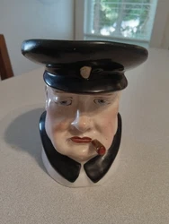 character policeman toby mug creamer. in new condition