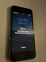 Apple iPhone SE - Pour Pièce - Gris Sidéral - Code Oublié (323).