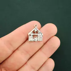 Take a look at these beautiful Nativity scene charms. Perfect for pendants, earrings, zipper pulls, bookmarks and key...