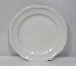 MIKASA china ANTIQUE WHITE HK400 Salad Plate. CHINA FINDERS. • All White.