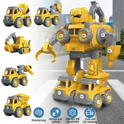 133 Building Blocks. Take Apart Toys Set：. Item: Take Apart Robot Toys. Robot Size after Assembly: 21.5 15.7 31.5cm....