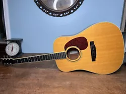 Eastman Potomac PVD- 18DLX Acoustic Guitar. Will need new strings . Some surface scratches and small dings.. in pretty...