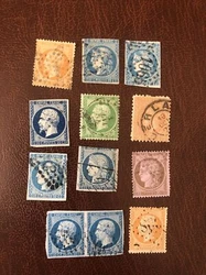 timbres france oblitérés avant 1900 lot.