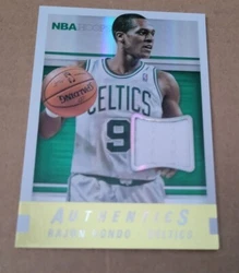 Rajon Rondo 2014-15 NBA Hoops Jersey Patch Boston Celtics.