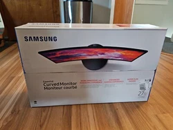 Elevate your computing and gaming experience with the Samsung C27F398 27 inch curved LED monitor. With a sleek black...