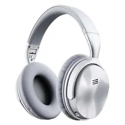 Active Noise Cancelling Technology. ANC Noise Cancelling Bluetooth Headphones can effectively reduces the noise of city...