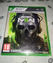 Call Of Duty Modern Warfare 2 Xbox Series X/Xbox One état général correct.  Le boîtier est  cassé sur la tranche...