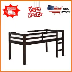 Let your childs creativity run wild with the stylish, fun and functional design of the DHP Benson Twin Loft Bed. The...