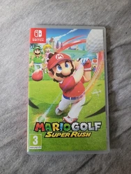 Vend Mario Golf Super rush sur switch, état comme neuf ayant très peu servi.