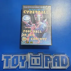 Cyberball - NTSC-J. Cyberball [NTSC-J]. in good condition. complete, boxed with booklet. complet, en boite avec notice.