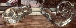 Good condition.  Includes frog and snail both unmarked.