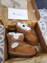 Brand new in box toddler girl koolaburra by ugg boots size 9  Will ship in original box (if you are gifting please...