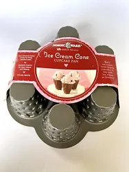 Nordic Ware Ice Cream Cone Cupcake 6 Holder Made In USA, 11