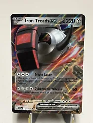 Iron Treads ex - 143/198 Scarlet & Violet Ultra Rare Pokemon - NM/MINT.
