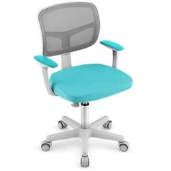 Height adjustable childrens desk chair---grow with your kids!  Thanks to a premium gas lift system and a smooth...