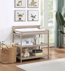 The coordinating; Grayson changing table is the easiest and safest place to change your baby. Made with the same...