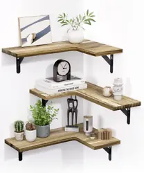 : Corner shelves and floating shelves are a great way to organize your space while adding character and color. These...