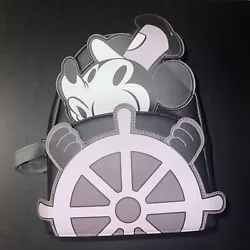 Disney Loungefly Steamboat Willie Mini Backpack - NWT New With Tags. Any questions or want more pictures feel free to...