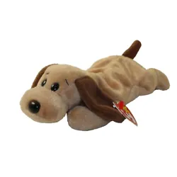 From the Ty Beanie Babies collection. One of the Puppy Dog style TY Beanies. Bones is a dog that loves to chew. Plush...