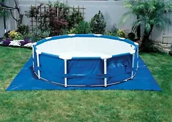 Intex Pool Ground Cloth for 8ft to 15ft Round Above Ground Pools. Help protect your above ground pool bottom over the...