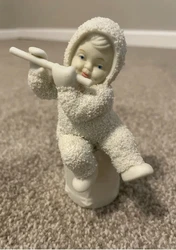 Dept 56 Miniature Snowbabies I’ll Play A Christmas Tune. A5