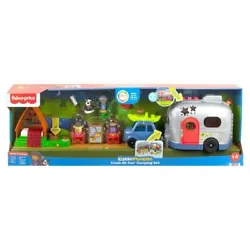 Fisher-Price, HKN02. Toddlers can create their own camping adventures with this Little People Fresh Air Fun Camping Set...