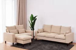 Highlight your living room space with refined sophistication by adding this collection Sofa. Kindly note: Assembly is...