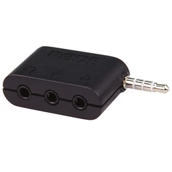 RODE SC6 - Adaptateur Jack 3.5 mm TRRS / 2x Jack 3.5 mm Micro TRRS + Jack 3.5 mm Casque TRS