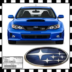 2008-2021 Subaru Impreza WRX STI (For hatchback model, only front emblem works). Front & Rear Subaru Badge Emblems....
