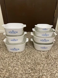 These have some wear but are a great addition to anyone’s set! They are great for use or display. One has a slight...