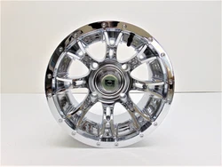 Douglas Wheel 12x7 2+5 4/136 Diablo Chrome 991-35C.