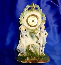 This clock is slightly darker than on the photos. It works, and the condition is excellent. It is really beautiful! I...