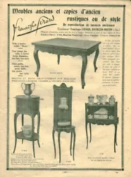 Francisque Girard. Anné e : 1924. Issue de magazine.