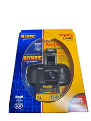 Kodak Cameo Motor EX Atlanta 1996 Olympics 35mm Film Folding Face Camera new & sealed **The Olympic bag removed from...