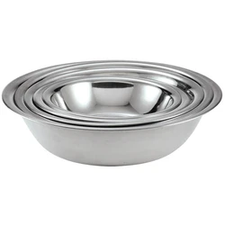 Durable, yet lightweight and easy to handle, the quality stainless steel mixing bowls are BPAfree, foodgrade safe, rust...